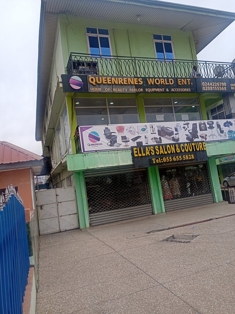 Beauty salon Queenrenes world enterprise, Accra, photo