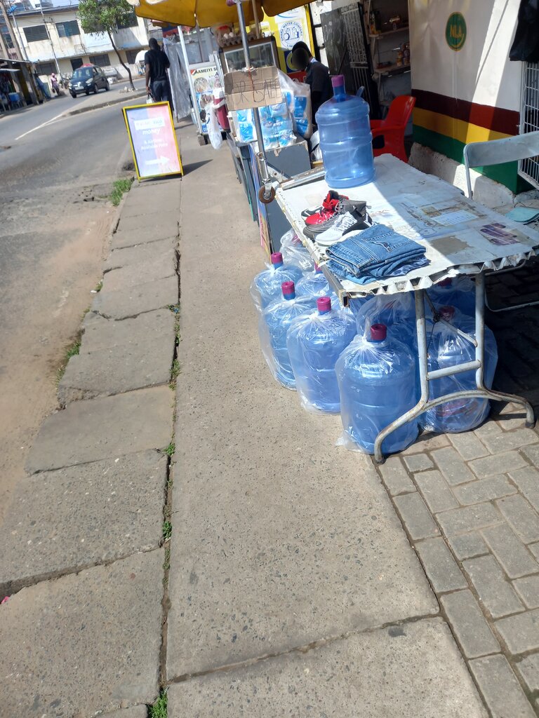 Fast food Baameiyi, Accra, photo