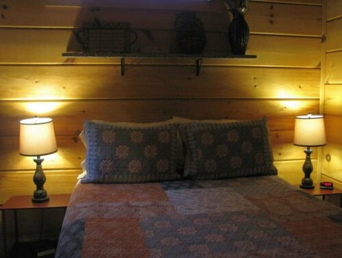 Гостиница Linville River Log Cabins