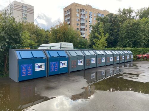 Раздельный сбор отходов Urban Wave, Москва, фото