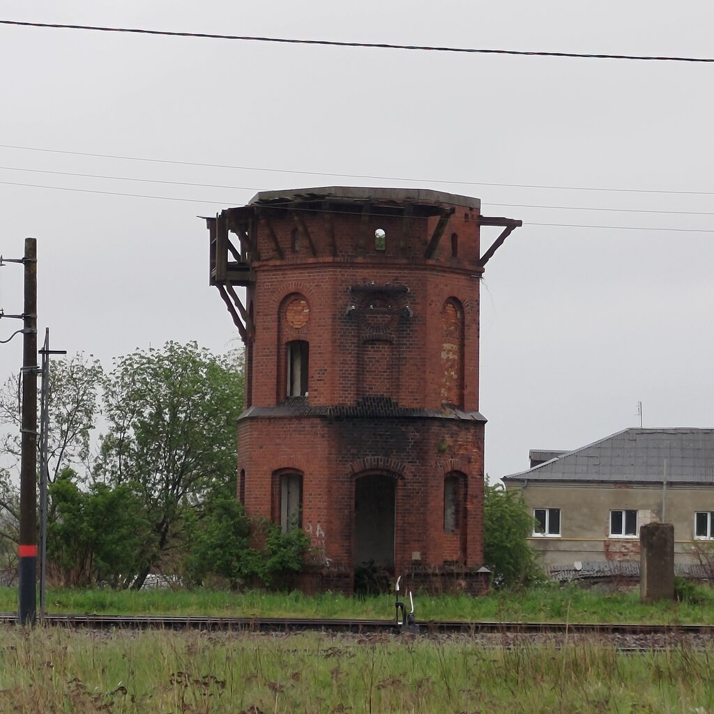 Landmark, attraction Железнодорожная водонапорная башня Гердауэна, Kaliningrad Oblast, photo