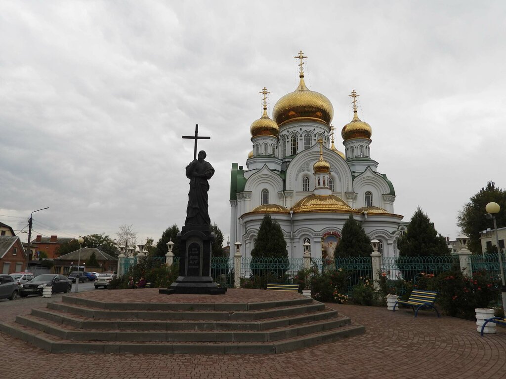 Памятник, мемориал Святой Андрей Первозванный, Батайск, фото