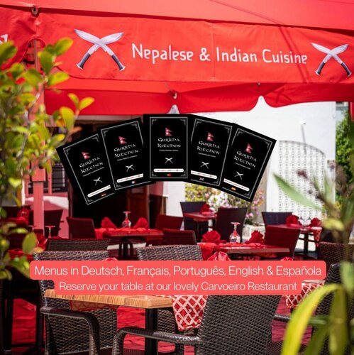 Gurkha Kitchen Nepalese & Indian Cuisine - Indian restaurant in Carvoeiro, Faro