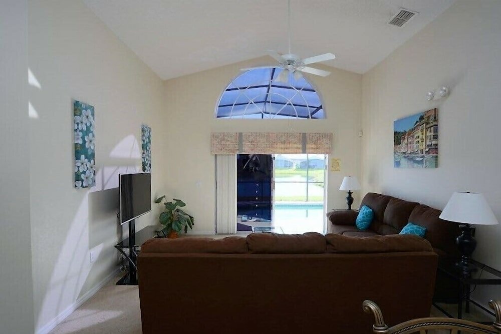 Фото 3 Bedroom Orlando Vacation Pool Home With Water View, Hot Tub, Games Room Near Disney!
