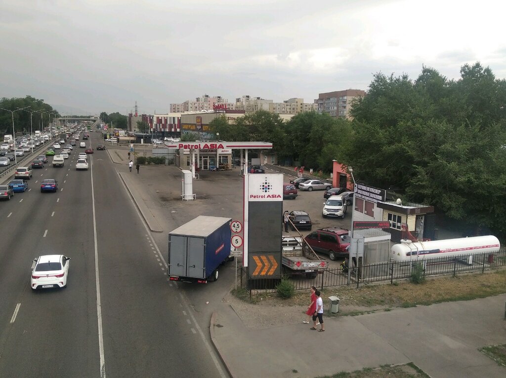 Gas station Petrol Asia, Almaty, photo