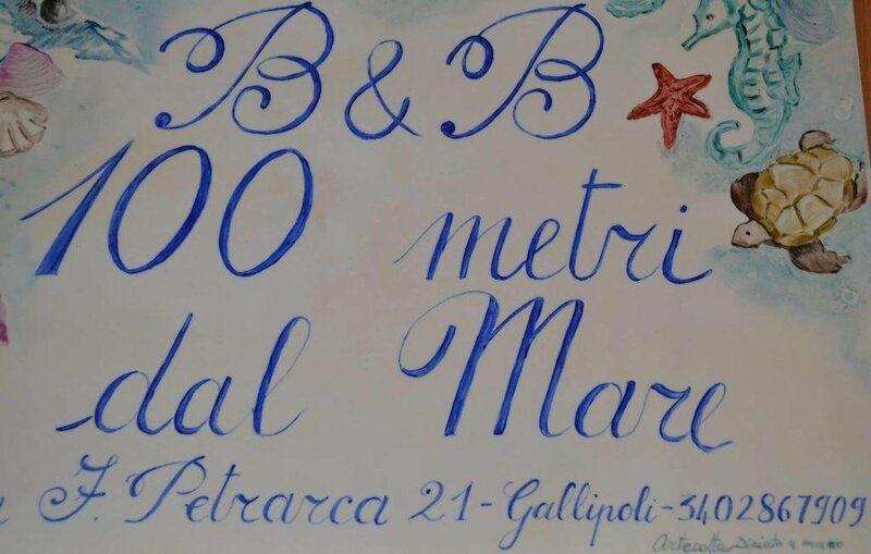 Гостиница B&b 100 Metri Dal Mare в Галлиполи