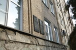 Л.А. Окраинскому (Stalevarov Street, 7), placa conmemorativa, primera piedra