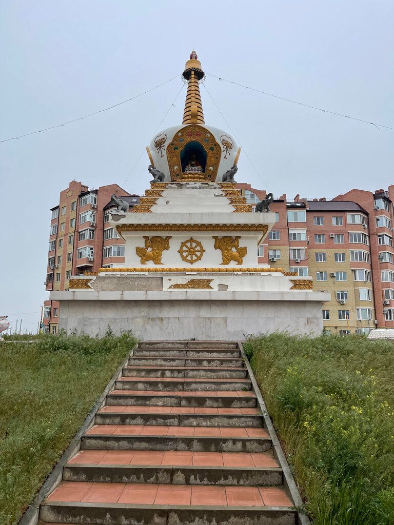 Paqoda Ступа Просвещения, Elista, foto