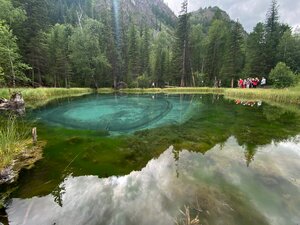 Озеро Гейзерное озеро, Республика Алтай, фото