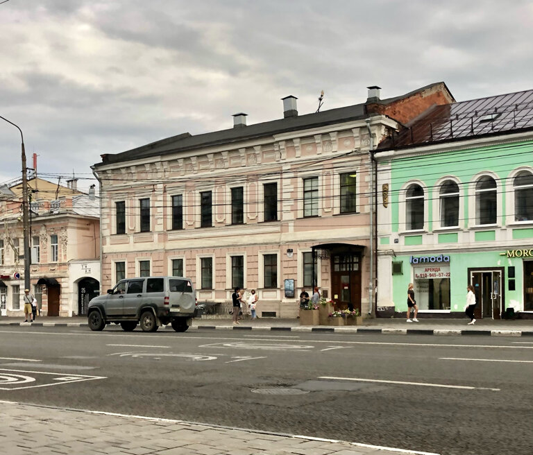 Достопримечательность Жилой дом кн. Касаткина-Ростовского, Тула, фото