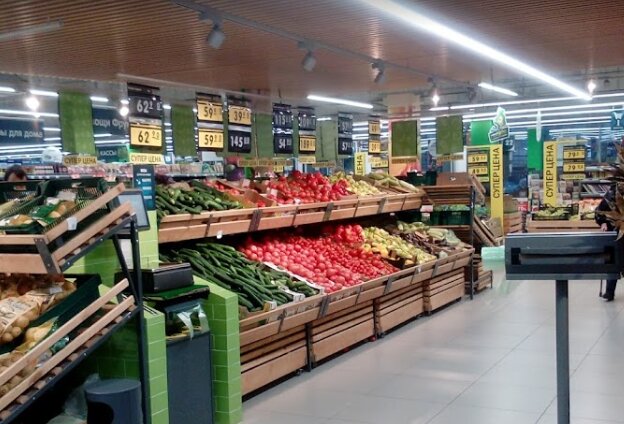 Supermarket Perekryostok, Moscow, photo