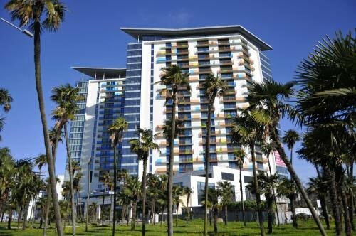 Внешний вид отеля Bellevue Residence Suites в Батуми, фото 2