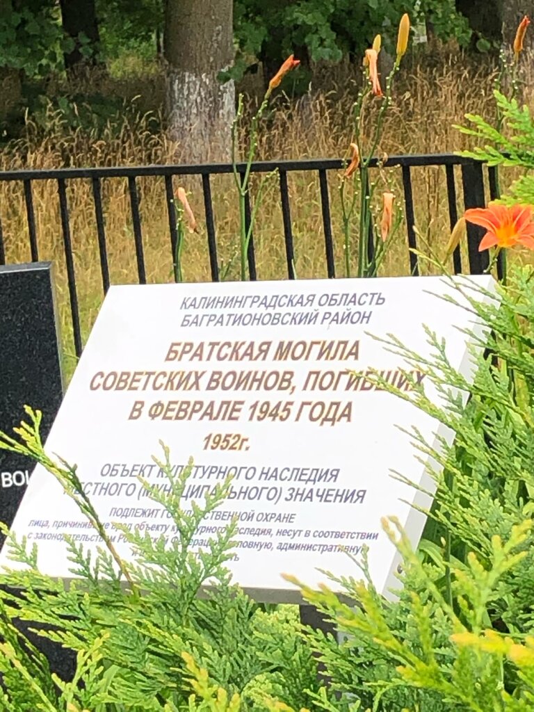 Monumento, memorial Братская могила советских воинов, , foto