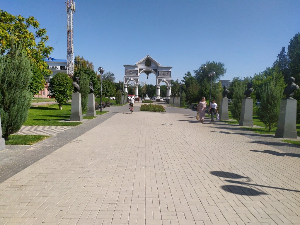 Park аллея Славы Земли Астраханской, Astrahan, photo