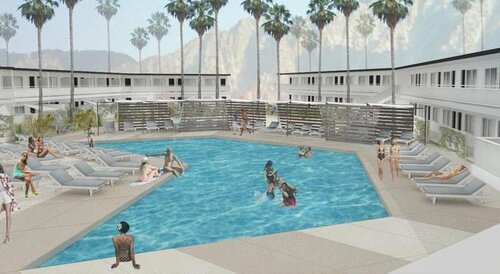 Гостиница V Palm Springs в Палм-Спрингс