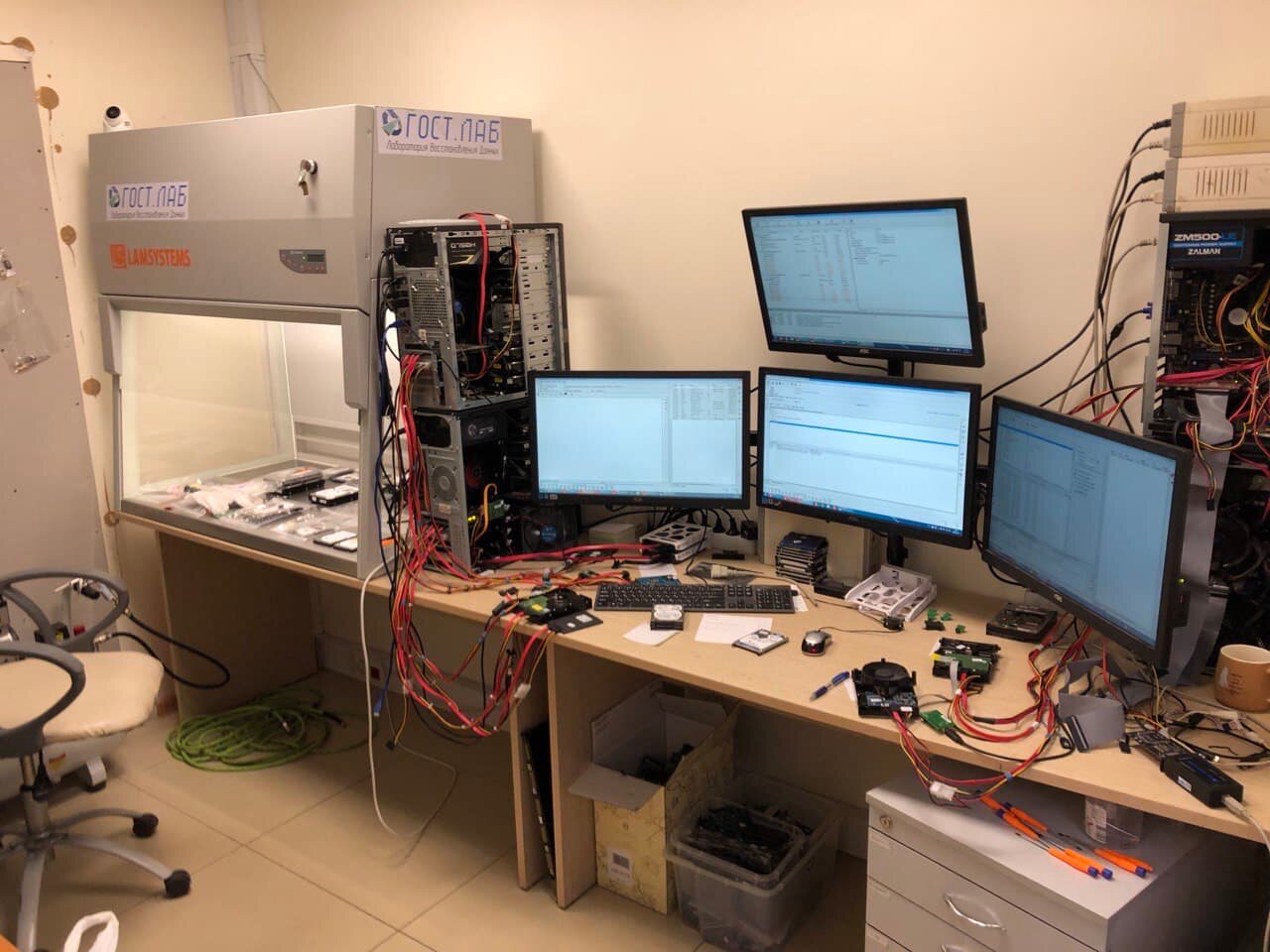 Лаборатория в москве