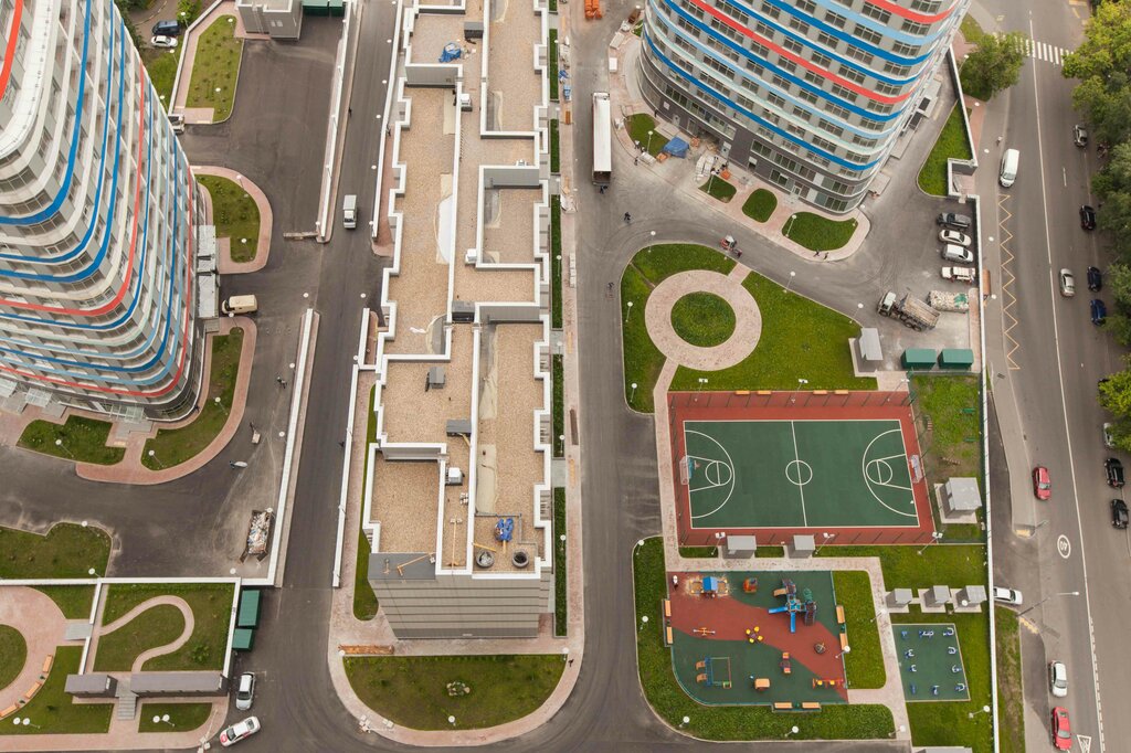 Urban improvement СТК Ам-строй, Moscow, photo