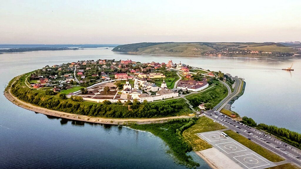 Остров Свияжск в Казани