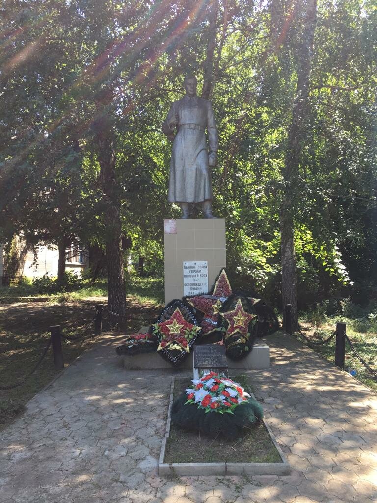 Monument, memorial Героям павшим в боях за освобождение Кубани (1942 - 1943), Krasnodar Krai, photo