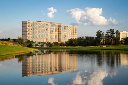Внешний вид отеля Hilton Orlando Bonnet Creek в Орландо, фото 1