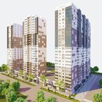 ЖК Дом у Космопорта-2 (Dybenko Street, 33), apartments in new buildings