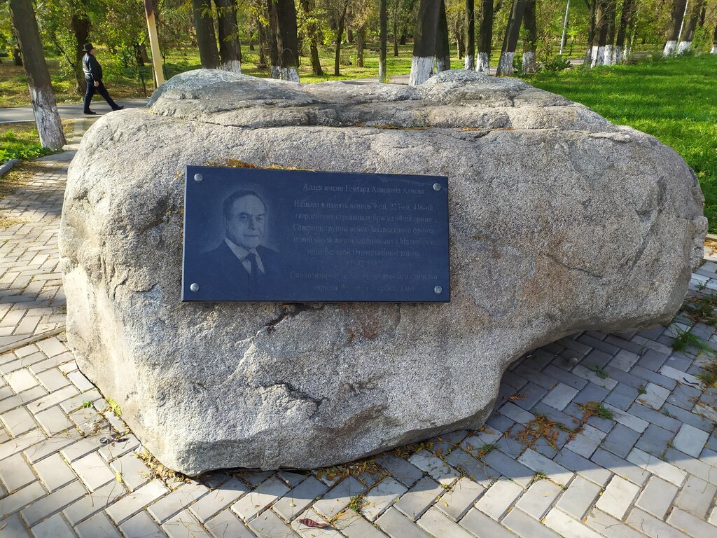 Landmark, attraction Аллея имени Гайдара Алиева, Malgobek, photo