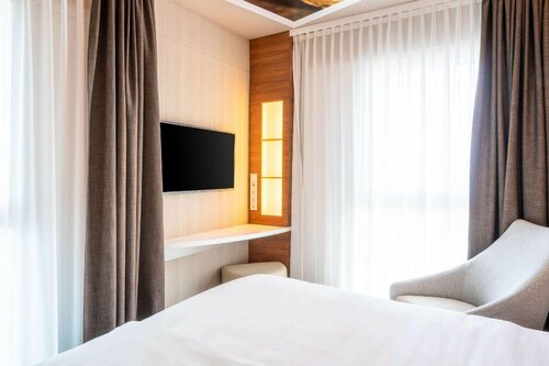 Гостиница Hey Lou Hotel Monheim am Rhein в Лангенфельде