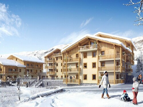 Жильё посуточно Modern comfortable apartment on the slopes in Les Menuires