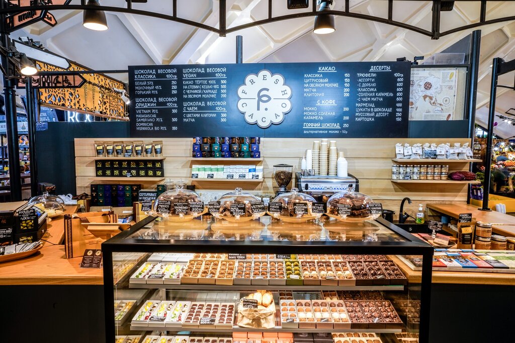 Confectionary Fresh cacao, Moscow, photo