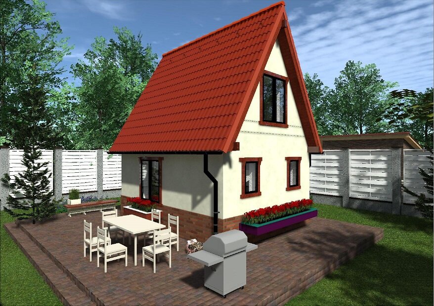 Construction of country houses and cottages DomaDacha, Lubercy, photo