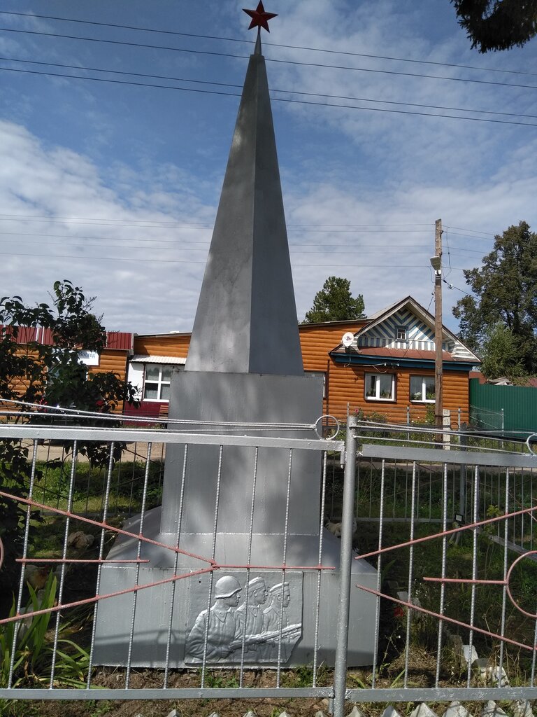 Monument, memorial Обелиск воинам, погибшим на фронтах Великой Отечественной войны, Chuvash Republic, photo