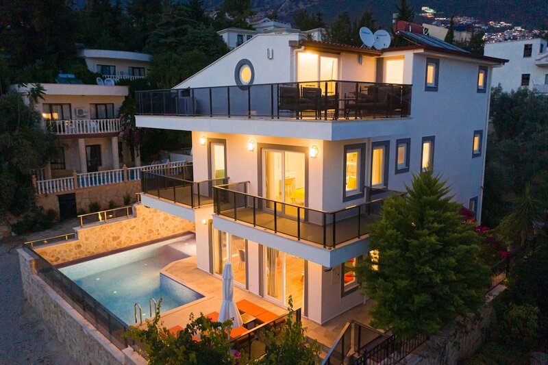 Гостиница Villa With 5 Bedrooms in Kalkan, With Wonderful sea View, Private Pool, Terrace в Калкане