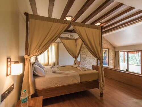 Внешний вид отеля Sai Vishram Beach Resort Byndoor в Домбе, фото 3