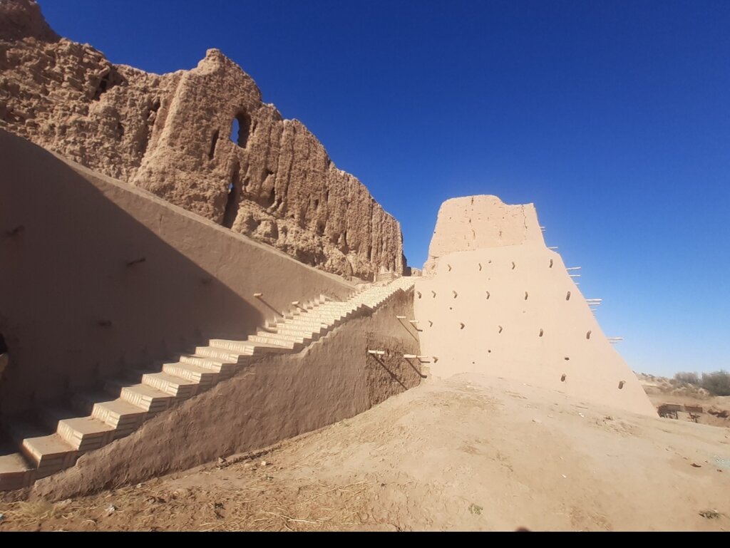 Landmark, attraction Kyzyl Kala, Republic of Karakalpakstan, photo