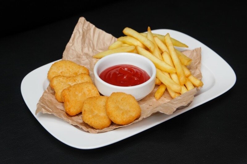 Картинки наггетсы и картошка фри