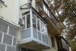 Proyekt Balkon (Oktyabrskiy Avenue, 15), glazing of balconies and loggias