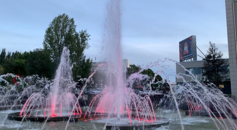 Fountain Singing Fountain, Samara, photo