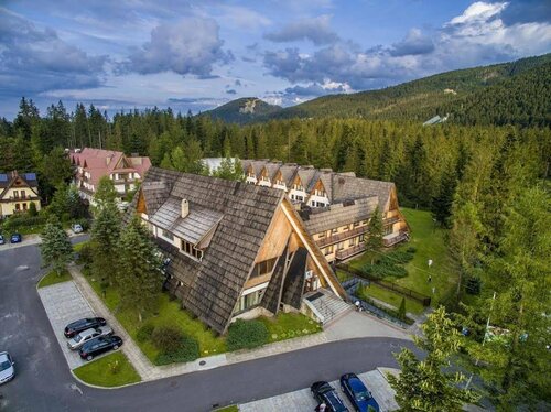 Гостиница Pensjonat Biały Potok-POLSKIE Tatry S. A. в Малопольском воеводстве