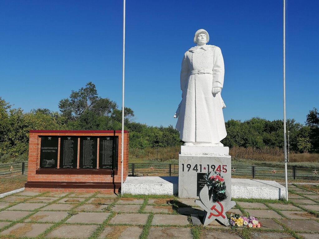 Monument, memorial Павшим на полях сражений Великой Отечественной войны, Saratov Oblast, photo