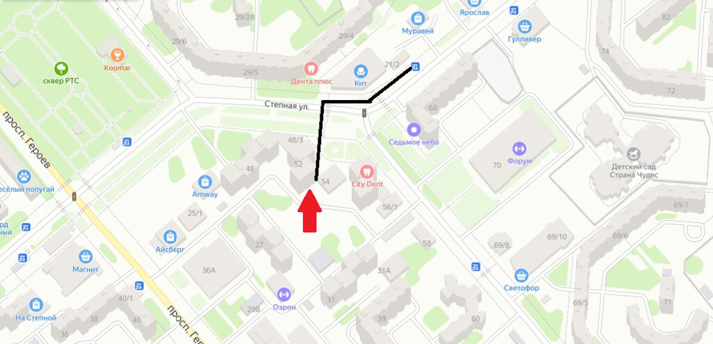 Лицей 1 балаково карта