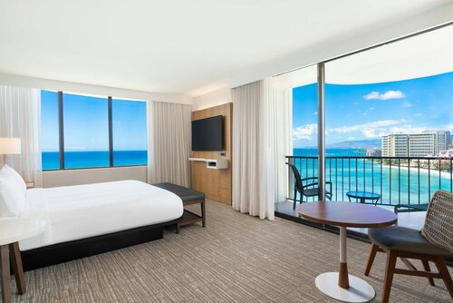 Гостиница Waikiki Beach Marriott Resort & SPA в Гонолулу