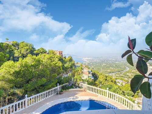 Гостиница Villa With Exceptional Panoramic Views Private Pool In Altea Hills