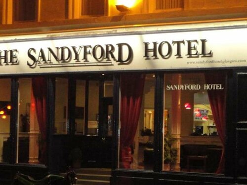 Гостиница Sandyford Hotel в Глазго