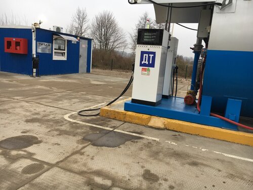 Gas station АЗС Титан, Kaliningrad Oblast, photo