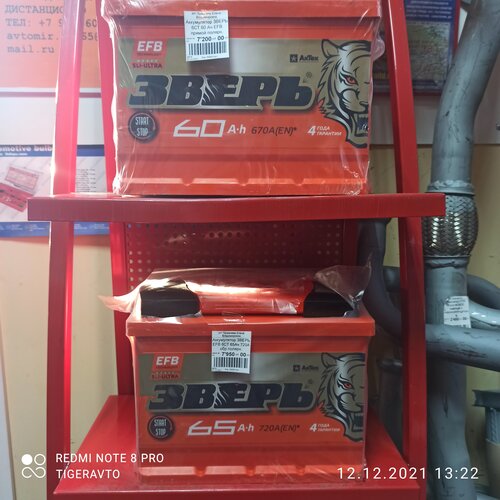 Тигравто, магазин автозапчастей и автотоваров, ул. Телицына, 2А