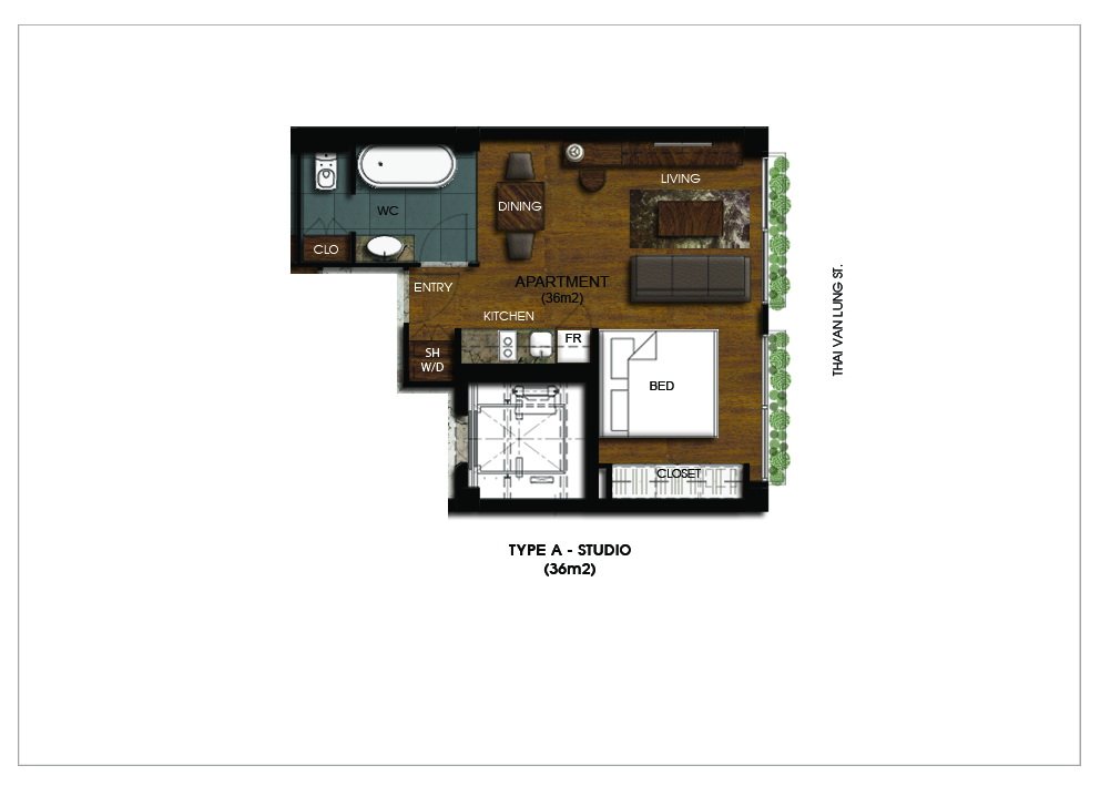 Фото Saigon City Residence Serviced Apartment