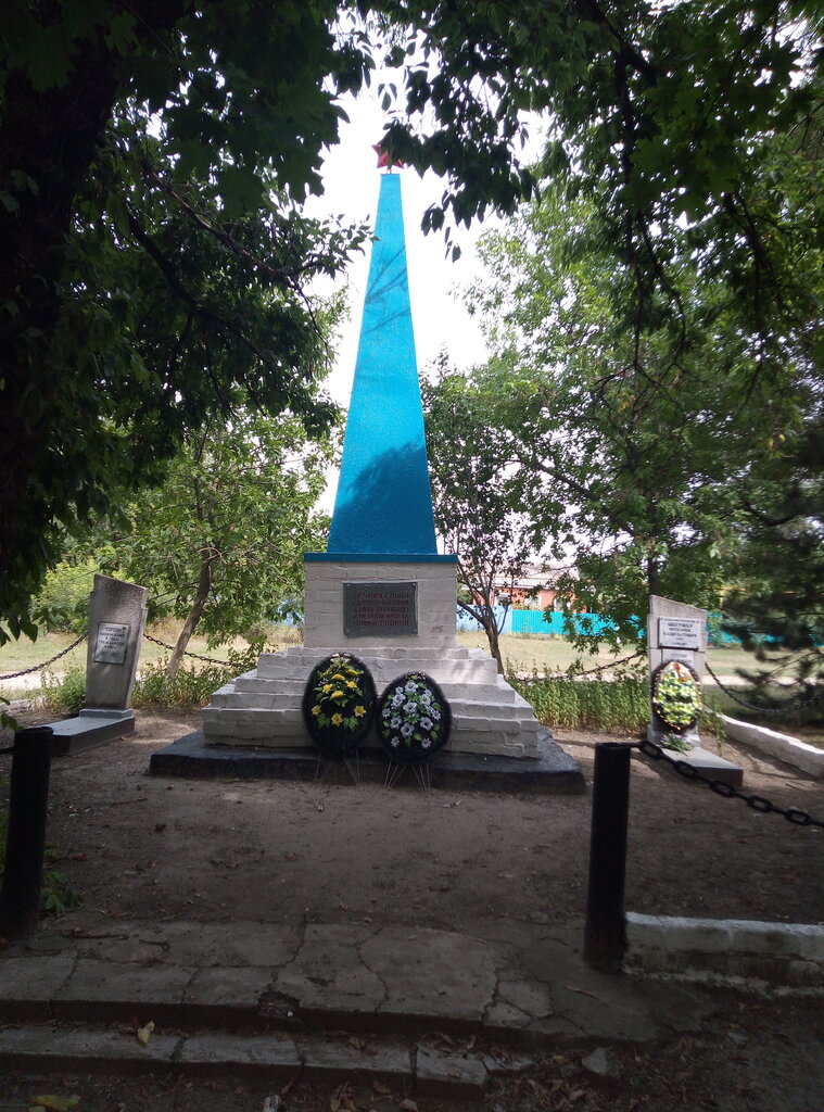 Monument, memorial Братская могила советских воинов Гражданской и Великой Отечественной войн, Krasnodar Krai, photo