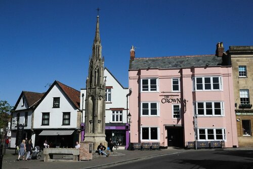 Гостиница The Crown Hotel в Гластонбери