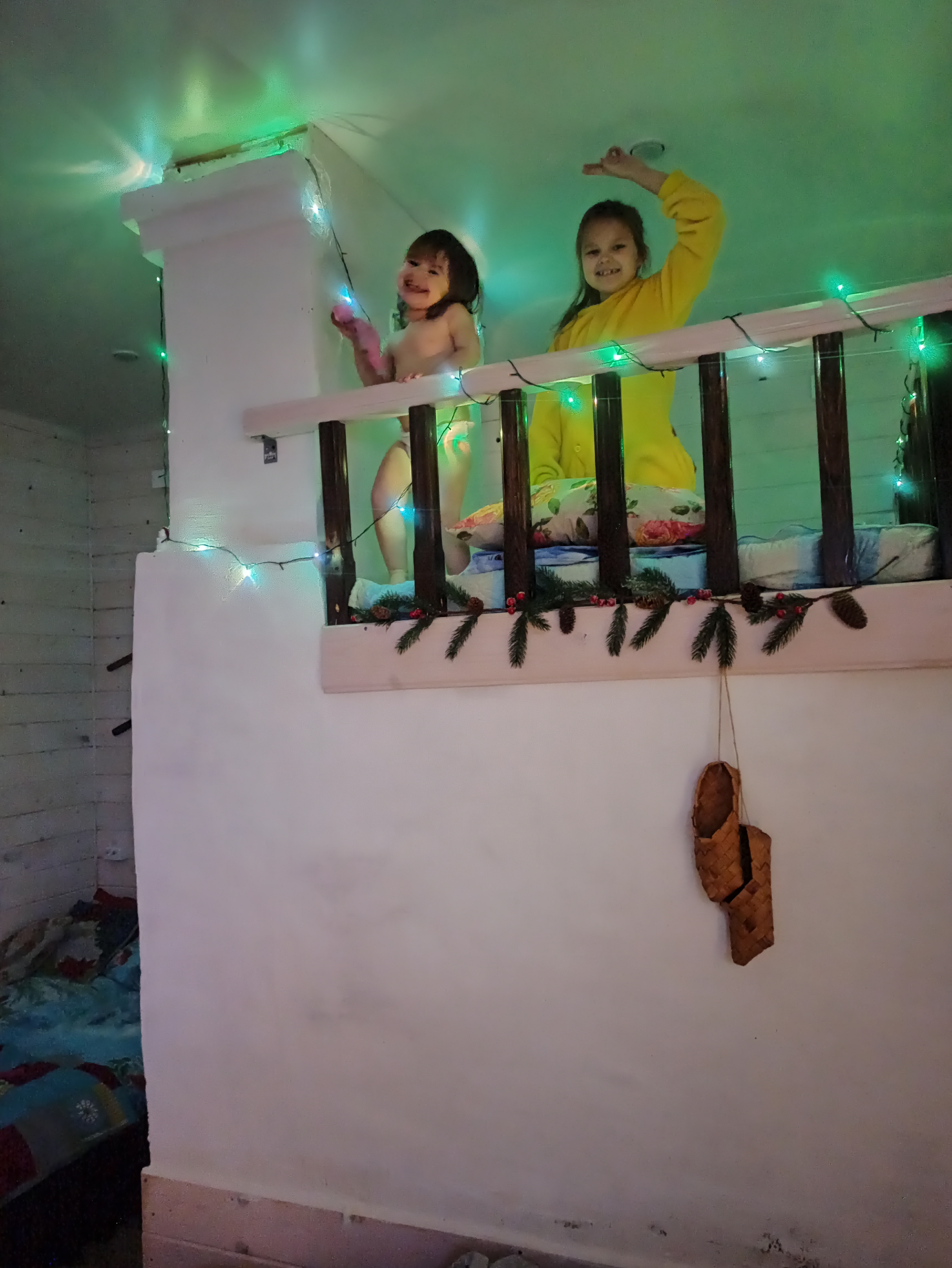 Фото Домик с печкой