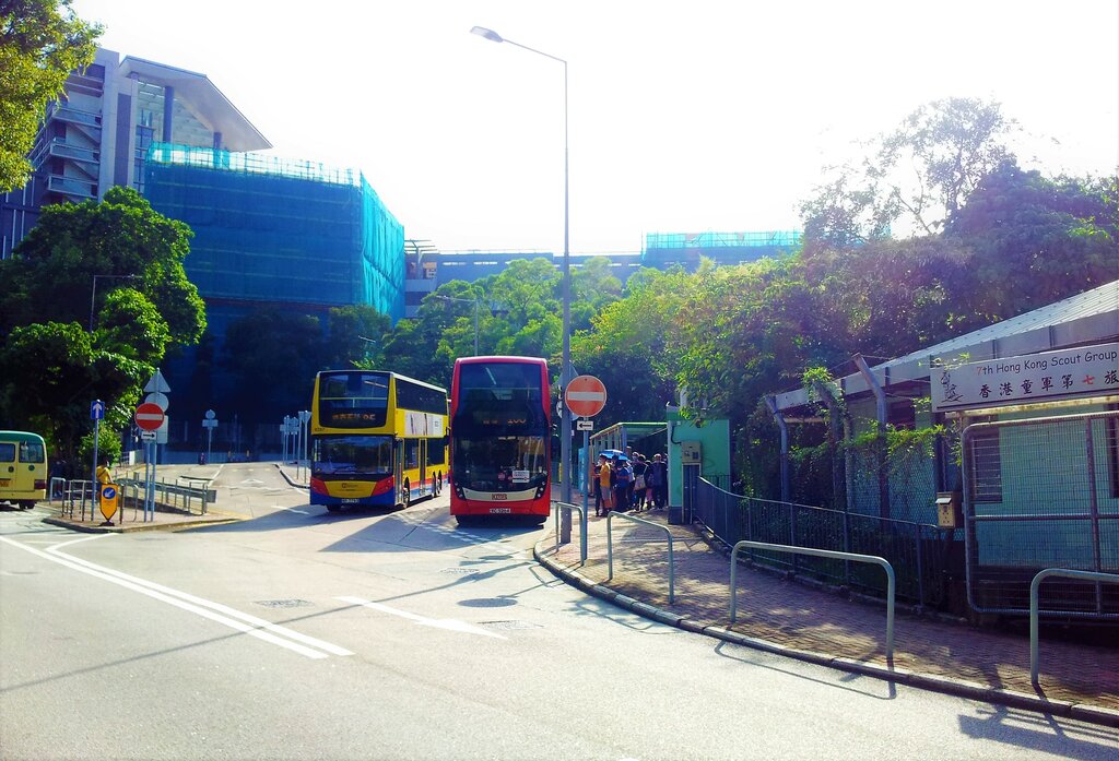 Public transport stop Braemar Hill Public Transport Interchange, Hong Kong, photo
